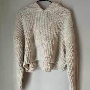 Cropped Knit Sweater